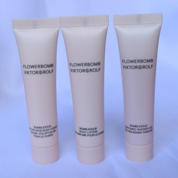 Viktor&Rolf Gift Set-Flowerbomb Fairy Mini,Lotion,Cream,Gel-7ml,15ml-4pc-BOX-NEW - Picture 11 of 16